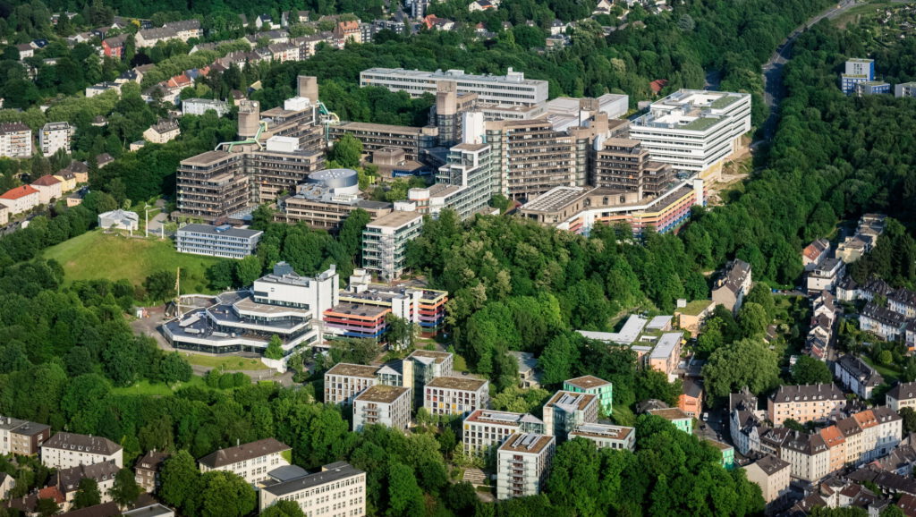 Campus Grifflenberg aus der Luft